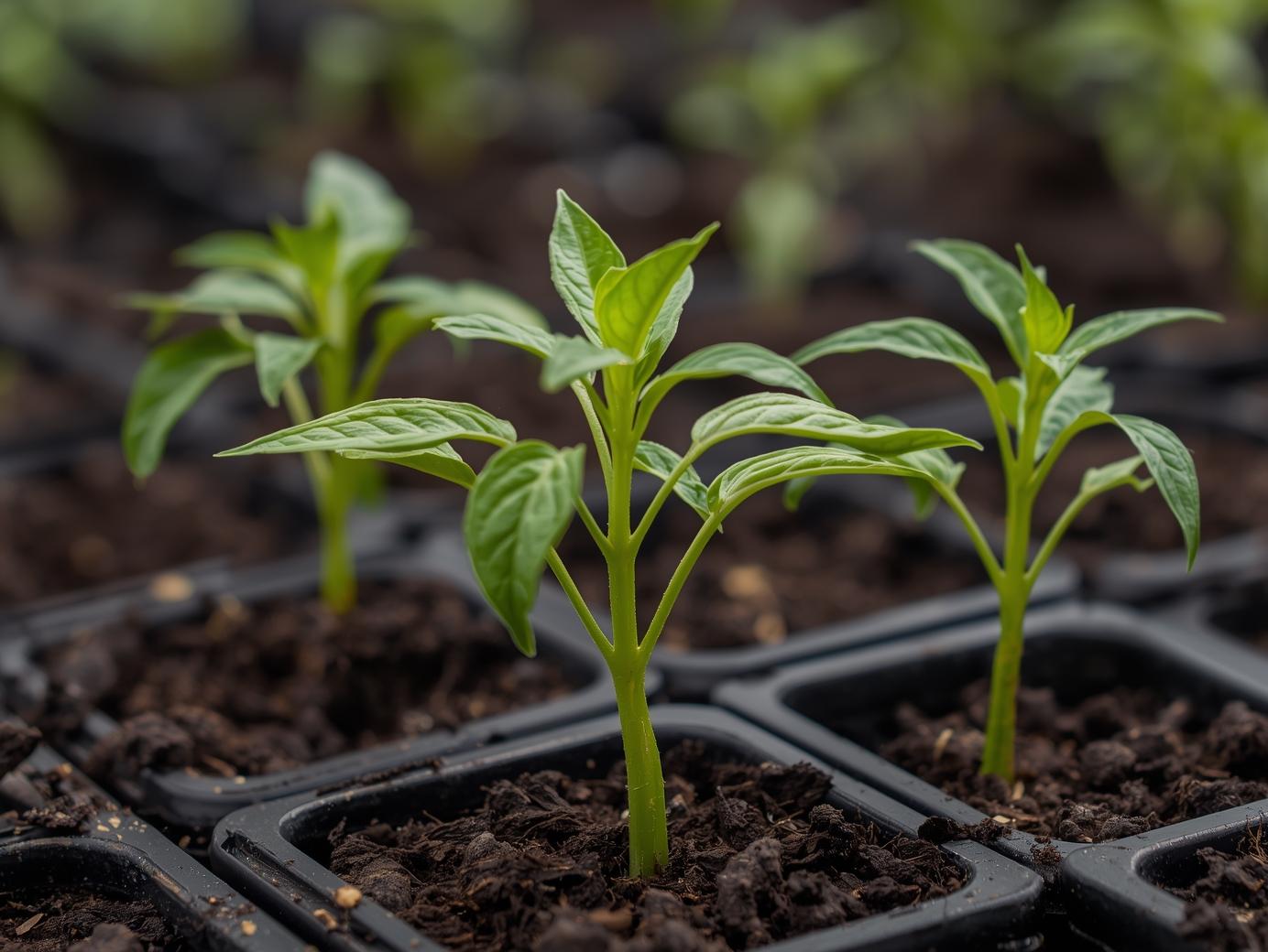 Capsicum (Green Pepper) Seedlings (1)