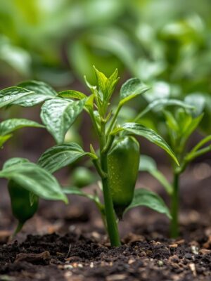 Capsicum (Green Pepper) Seedlings