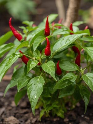 Red Demon Chili Seedlings