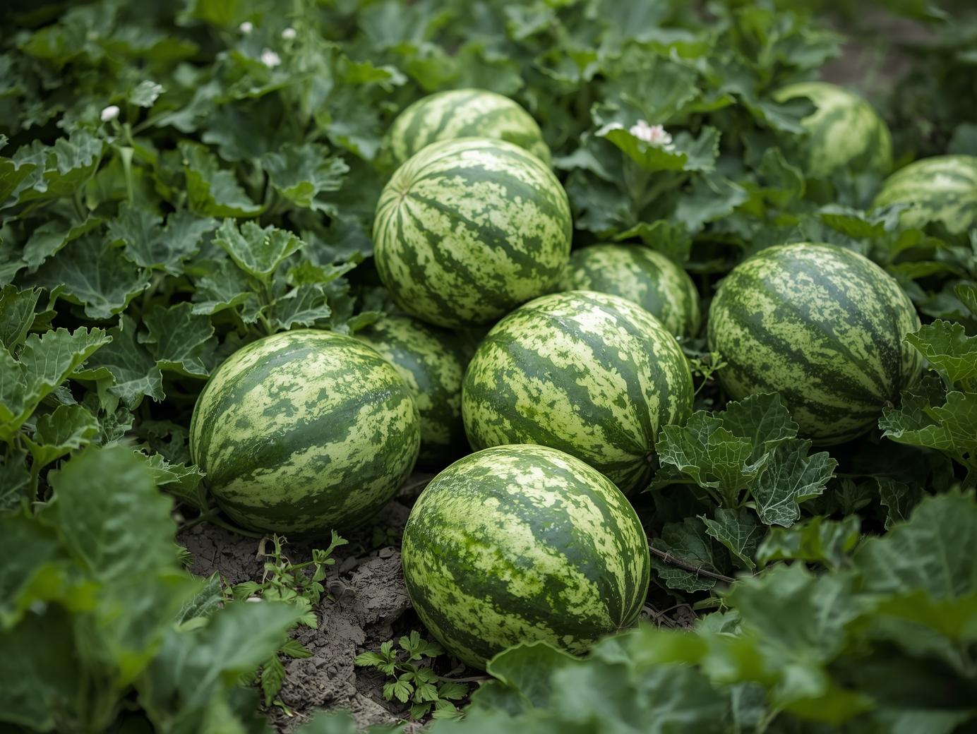 Watermelons garden (1)