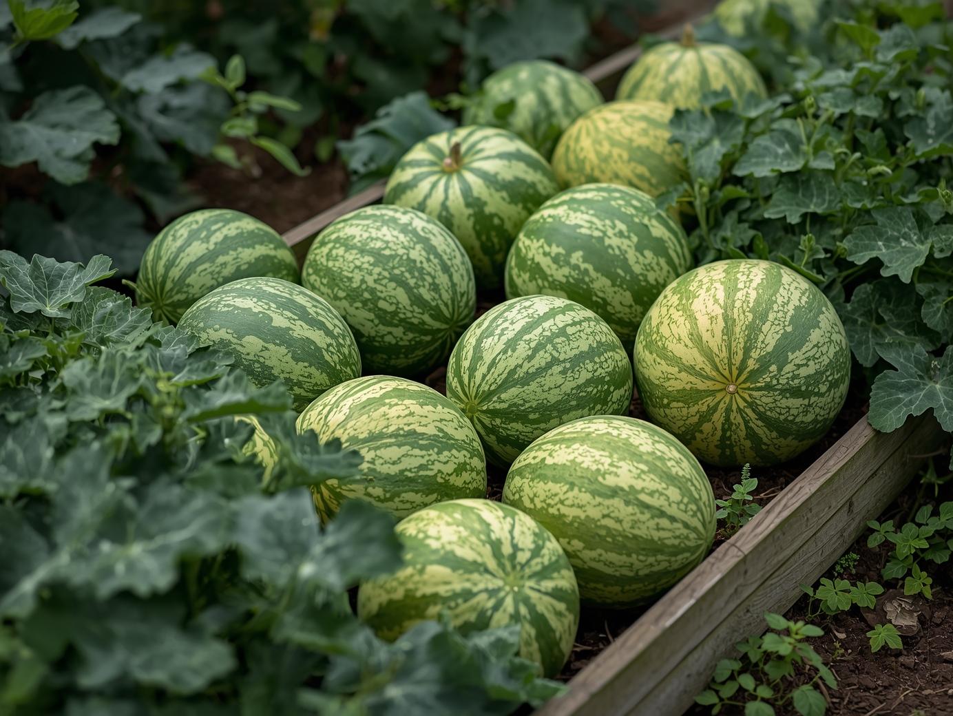 Watermelons garden (2)