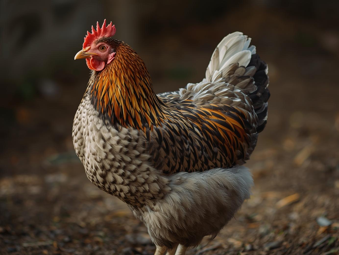 Kuroiler Chicken (show whole chicken)