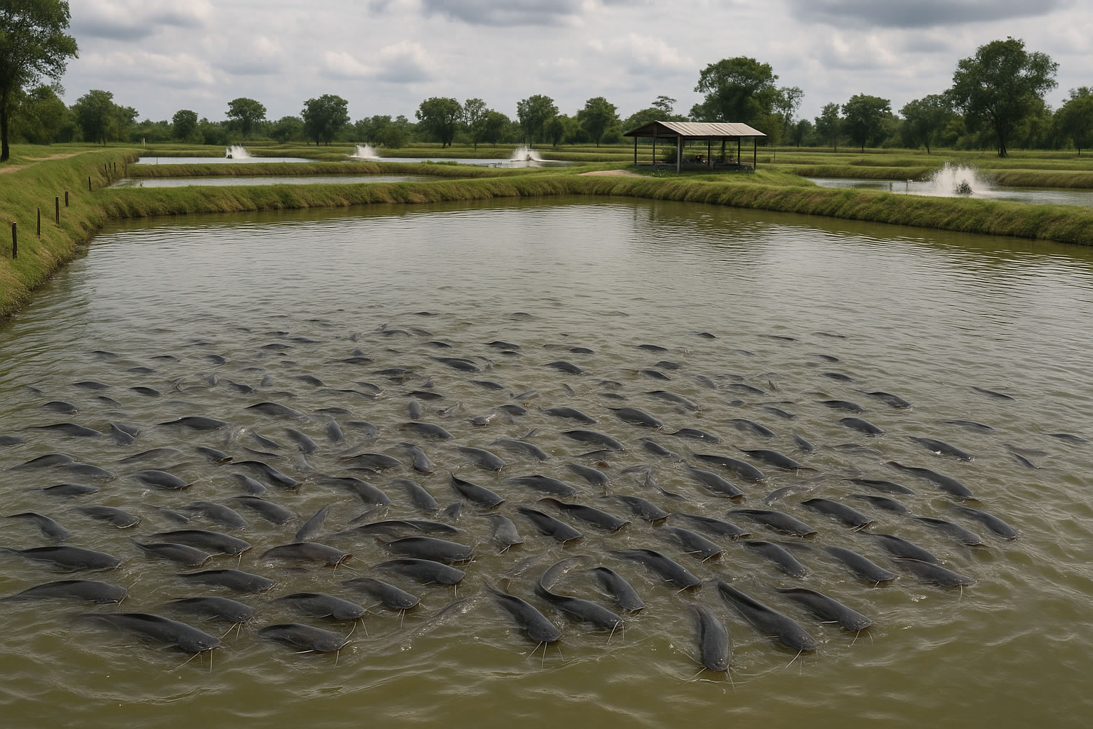20250601_1515_Catfish Farm Scene_simple_compose_01jwnpk0zgexp81jjdc3569dkm