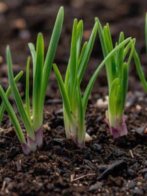 Red Onion Seedlings